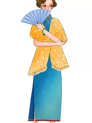 柔妃弹琴