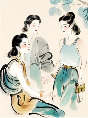 他向我逆光走来