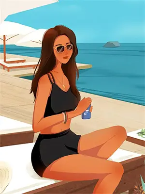 三个女人谈论自己老公